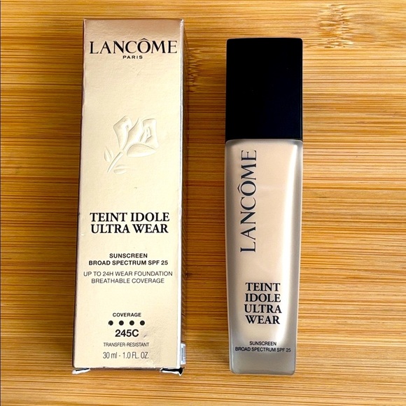 Lancôme TEINT IDOLE ULTRA WEAR FOUNDATION Breathable Natural Matte Finish 245C - Picture 1 of 12